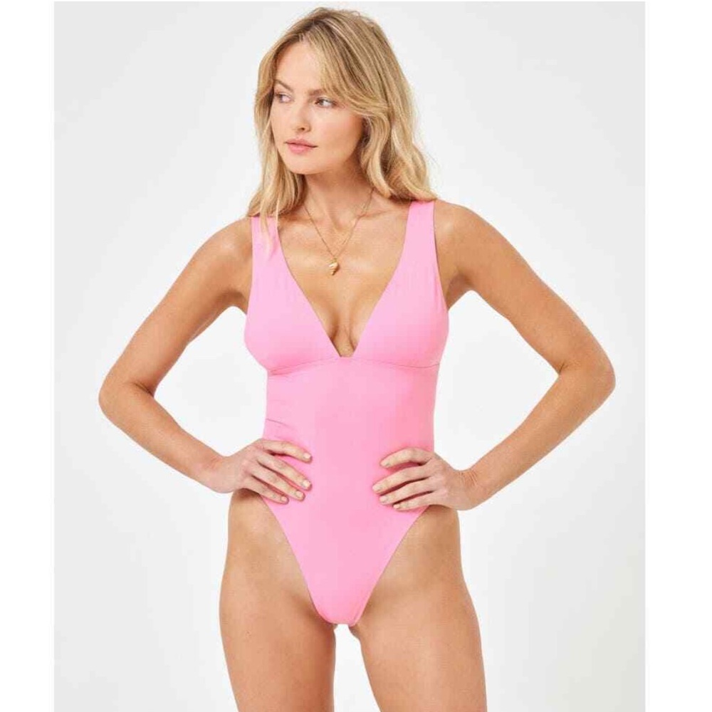 NWT L*Space Seamless Katniss One Piece Swimsuit